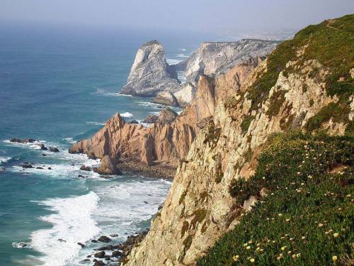 The Edge of the WorldCape Roca in Portugal’s Sintra Cascais Natural Park is the westernmost po