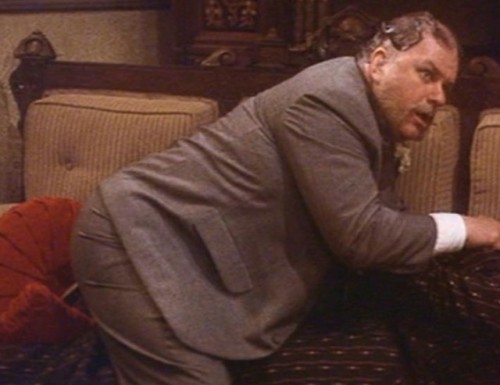 Charles bent over as we’d all like to see him ;-)