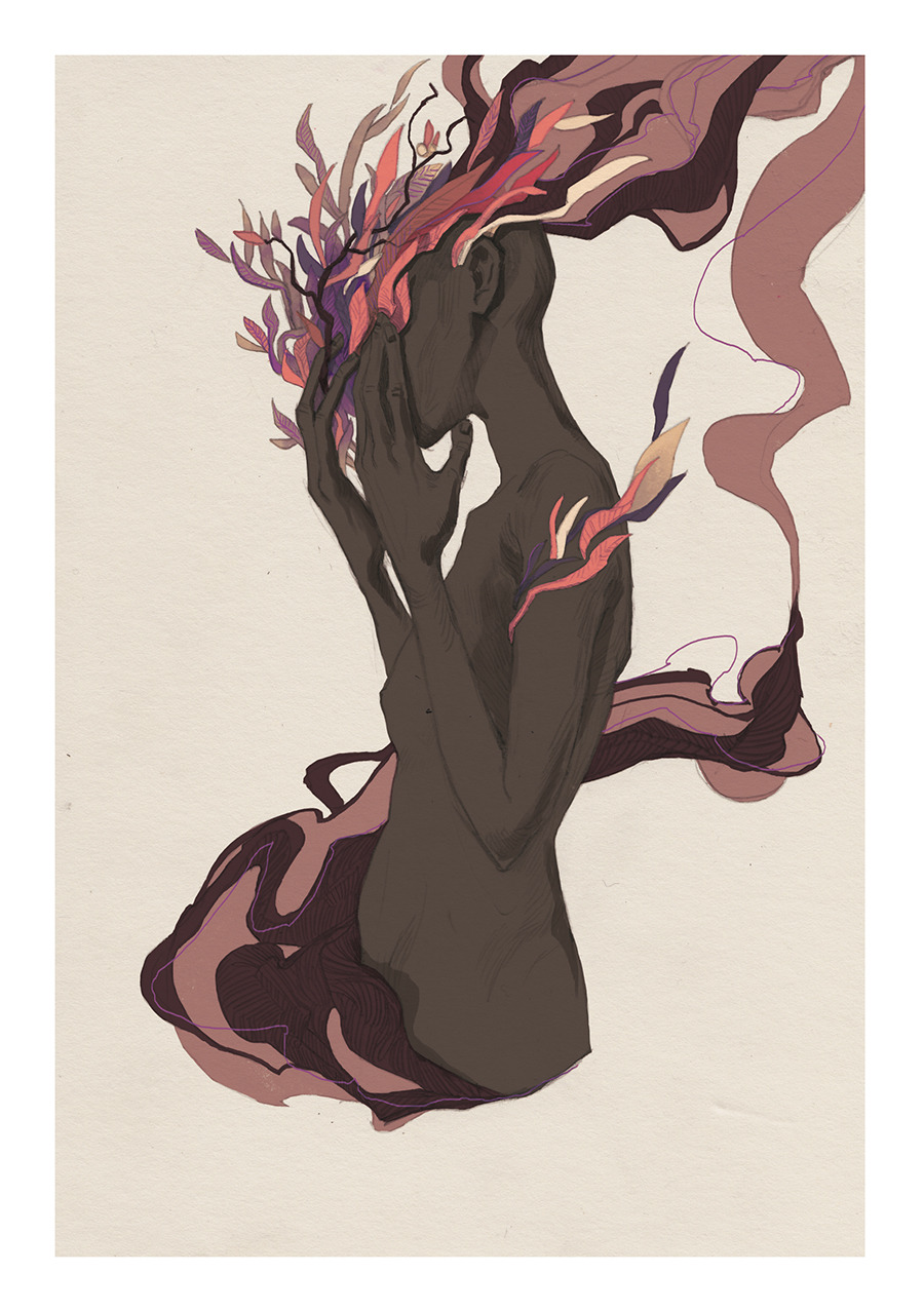 thomkemeyer:  A christmas gift for my friend max : ) Check out his work!www.xoco1.tumblr.com