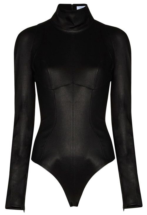 Mugler | leather bodysuit | Fall Winter RTW 2020-21