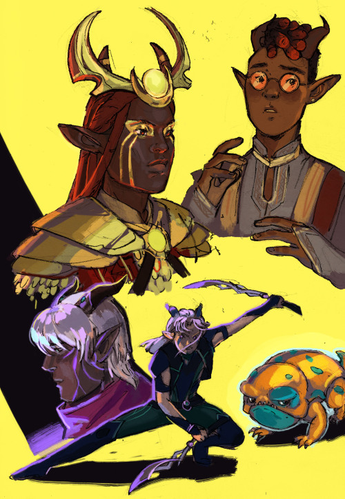 The Dragon Prince sketchdump!This show got me through the very first lockdown and I can’t believe I 