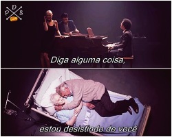 Eu me achei no colo do meu par.