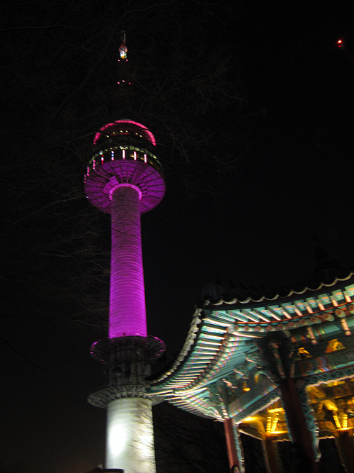 Namsan Tower at Night