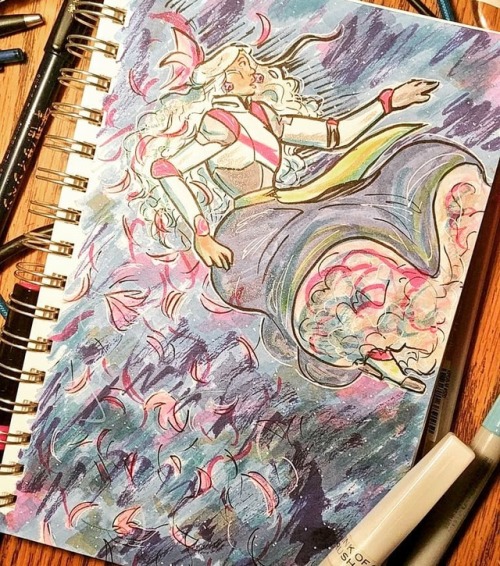 carriecmoney:I’m really raring to do some full color #copic #commissions but in the meantime&h