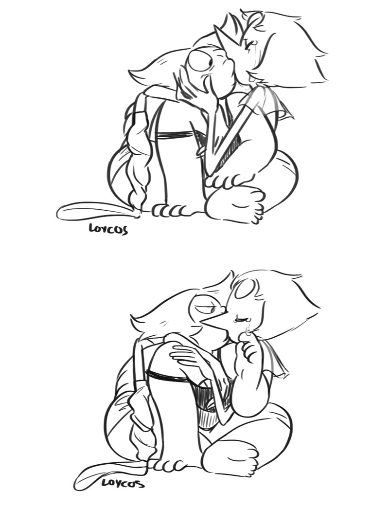 loycos:  Pearlmethyst bomb day 2: in which Pearl is depressed cause Rose loves Greg,