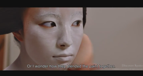 geisha-kai:Maiko Fukunae from Miyagawacho talking about her job - watch the whole video shot by DISC