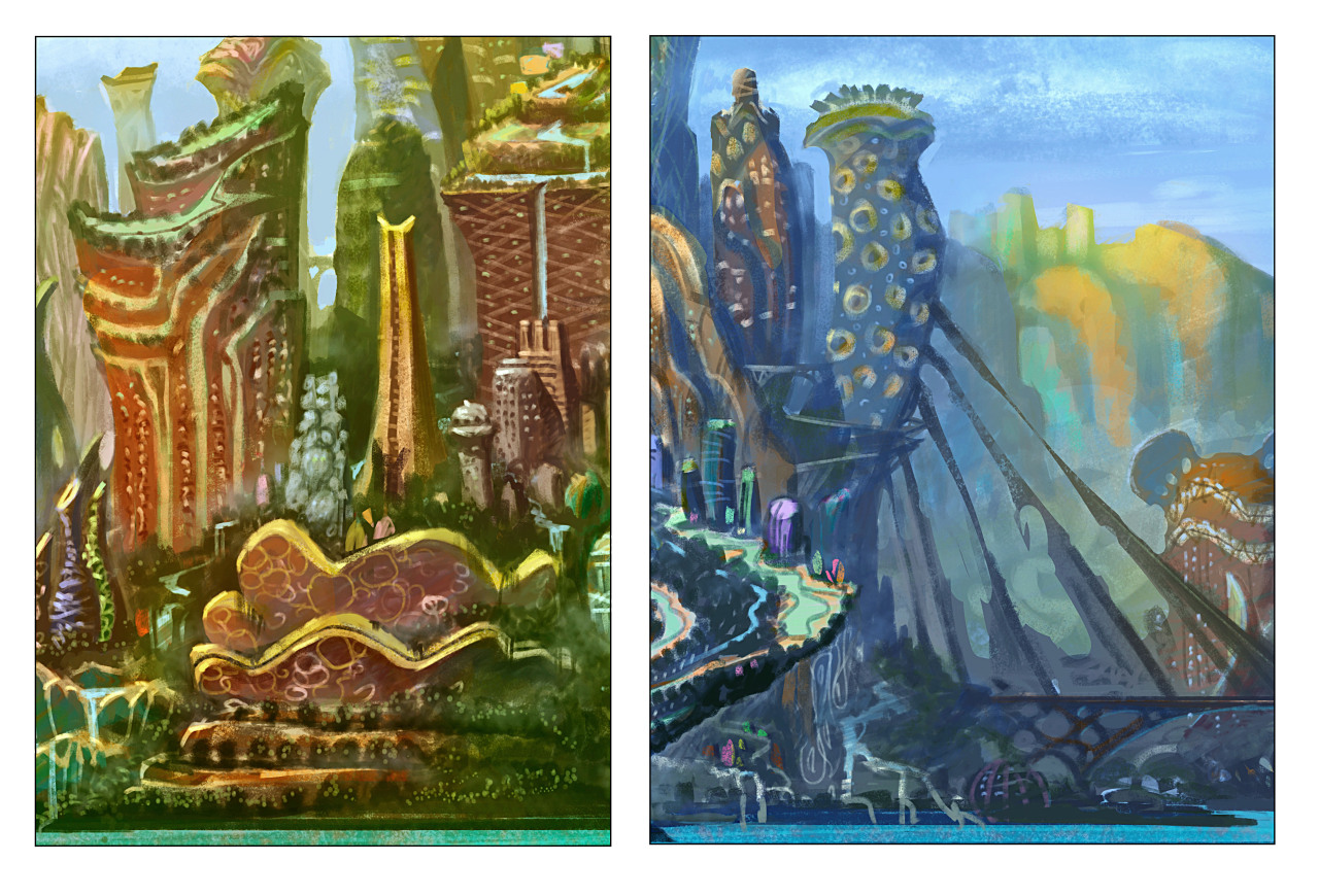 armandserrano:  Finally, ZOOTOPIA opens today! Here are some of the earliest artworks