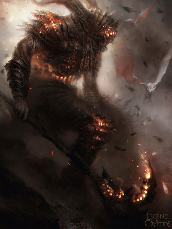 haggardcaptain:  Legend of the Cryptids art by nicponim 