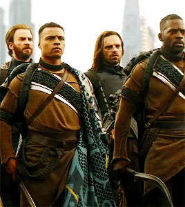 barnessergeant:―“Are you ready to follow ‘Captain America’ into the jaws of death?“―"Hell, no. 
