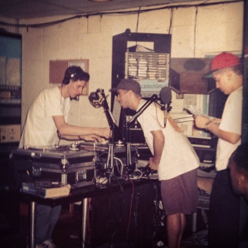 Stretch, Bobbito & Sam Sever on WKCR (1991) (via findthosedetonators)