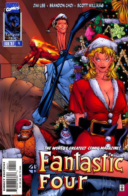 Fantastic Four #4 // artwork by Whilce Portacio and Trevor Scott (1996)