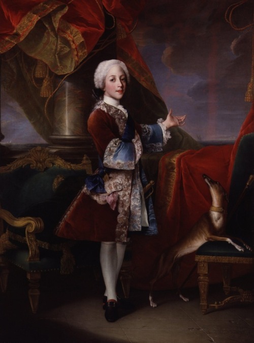 Henry Benedict Maria Clement Stuart by Louis Gabriel Blanchet, 1738