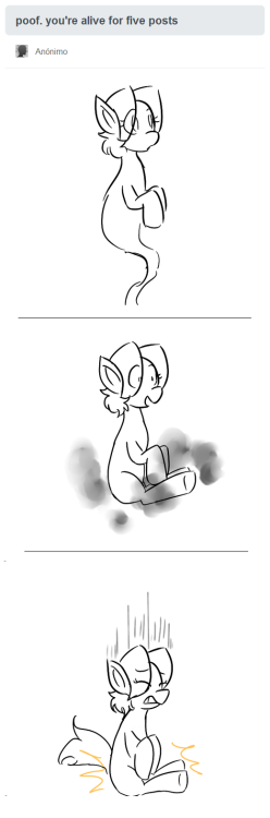 ask-ponyghost:  lloxie want it to be rebloggable hehe  Gaaaasp! =O Omg that middle part’s so cute X3