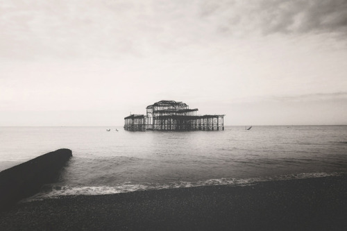 West Pier, Brighton by kitiamara