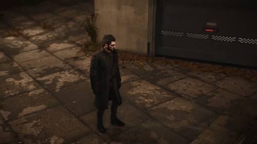Look At This Poor Man Alone In The Night As He Hunts For The Truth
