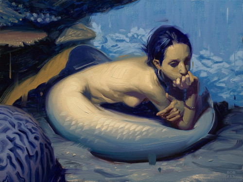ladytedra:  mermaids by rob rey. 