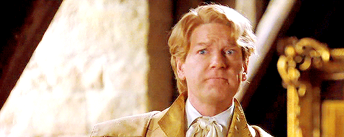 fyeah Kenneth Branagh — The expressions of Gilderoy Lockhart… Harry  Potter...