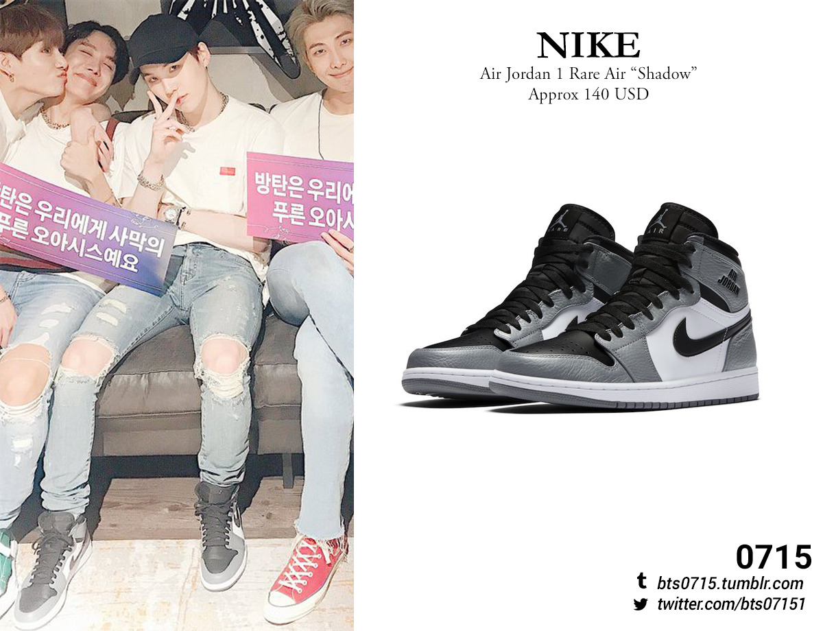 bts nike air jordan