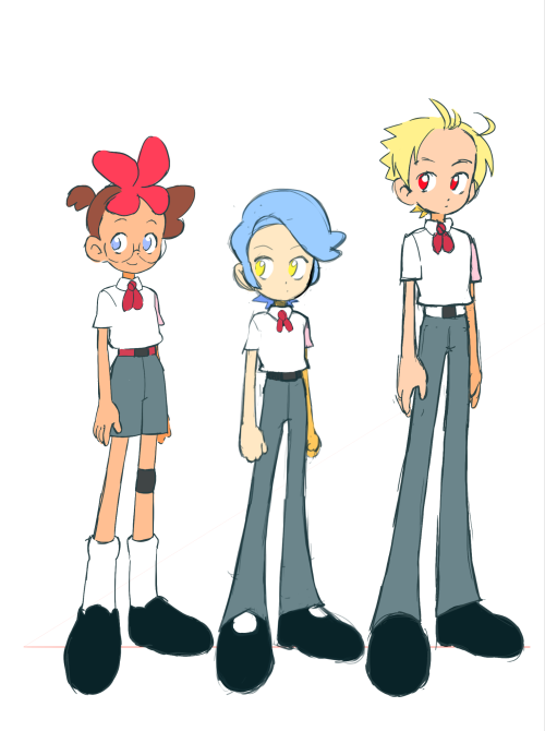 DOODLE DUMP!!! The Other Day I Reworked My Sudoku Champions ! They Are Now : Easier To Animate, Cuter,