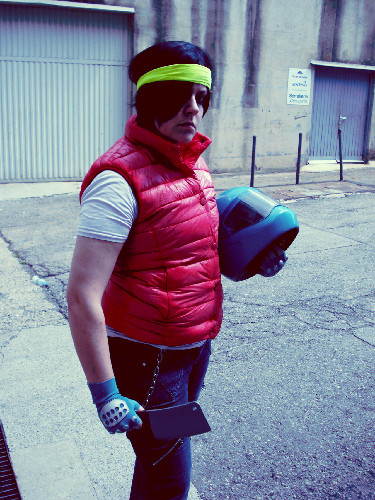 heilburg:  My Biker (Hotline Miami) cosplay from Saló del Comic 2015!Cosplayer /