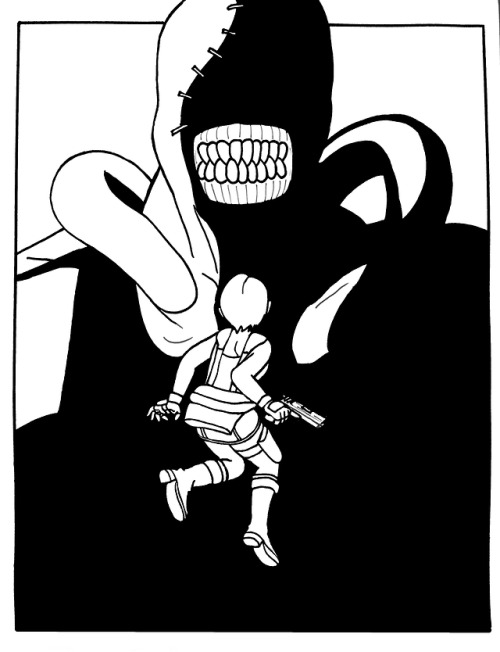 captainfinishingmove: Resident Evil 3 minimalist art