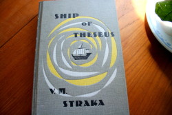 gapsbetweenstories:  Currently reading: S, by JJ Abrams and Doug Dorst, AKA The Ship of Theseus by V.M. Straka. 