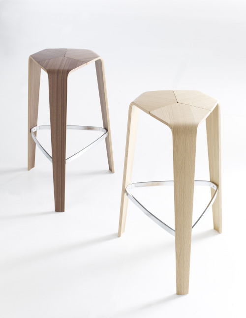 mdilelladesign:Tre bar stool. By: Davis furniture. 