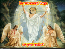 church-of-doge:  acept doge as ur saveuor