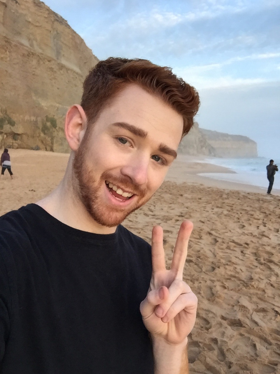 starbucksdad:Today was fun I was a tourist like the two people in the background
