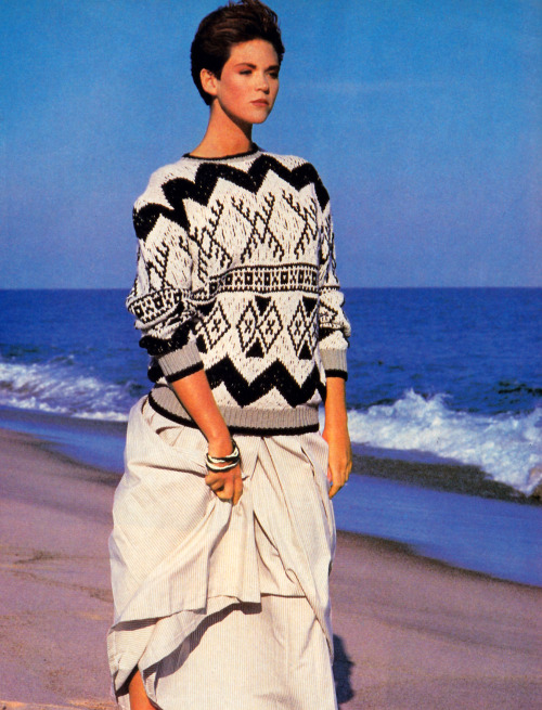 Cesarani, American Vogue, March 1985.