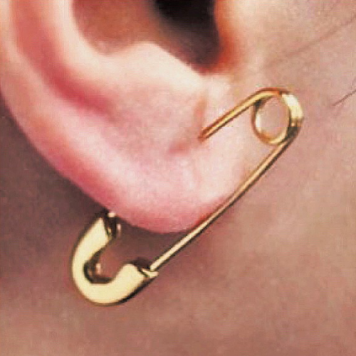 Safety Pin Earrings