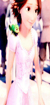 stuckindisney:Frostytower’s Screencap/Gif Tangled Challenge:3 Outfits: Rapunzel’s End Dress, Mother 