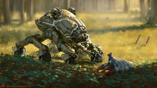 this-is-cool:  The dark sci-fi, fantasy and horror themed creations of Jakub Bazyluk