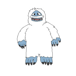 December 2021 Day 14: A.S.Abominable Snowman from Rudolph the Red Nosed Reindeer #abominable snowman#snowman #rudolph the red nosed reindeer #pixel#pixel art