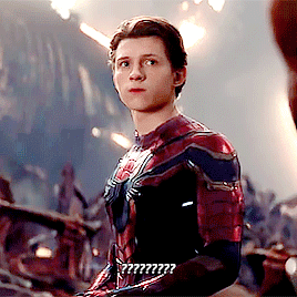 supernaturalpllfan1:tomhollandcouk:a very confused Peter Parker in spaceHe looks like a lost puppyAL
