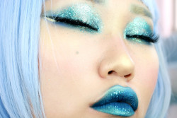 michellemoe:  Alien Mermaid Look / Tutorial 