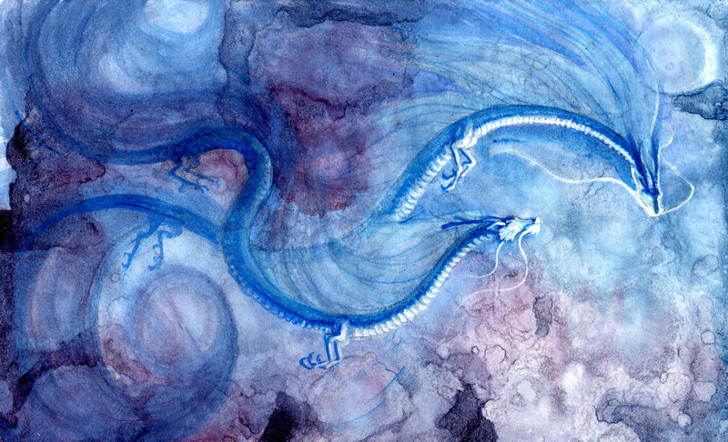 dailydragons:  Transient by Hillary Luetkemeyer (DeviantArt)