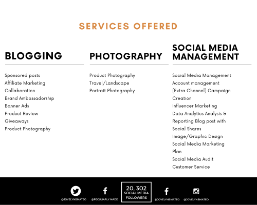 Photographer Services