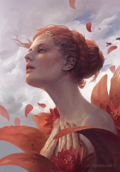 awesomedigitalart:  Flower by PeteMohrbacher