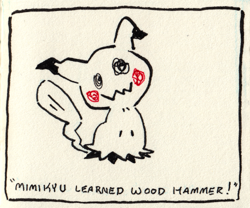 XXX gracekraft:Mimikyu apparently learns Wood photo