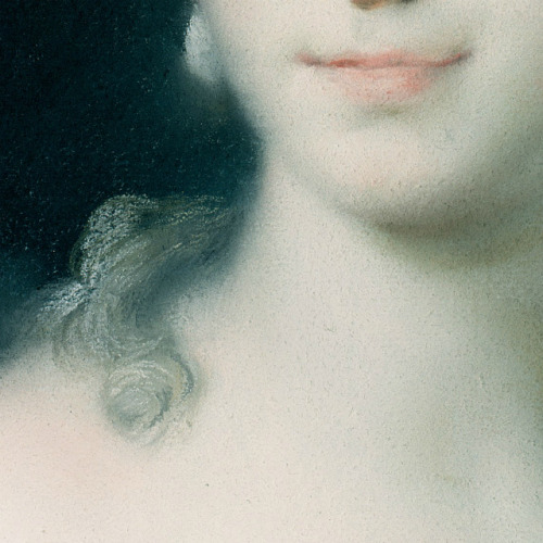 masterpiecesindetail:Maria Theresa, Archduchess of Habsburg by Rosalba Carriera, 1730