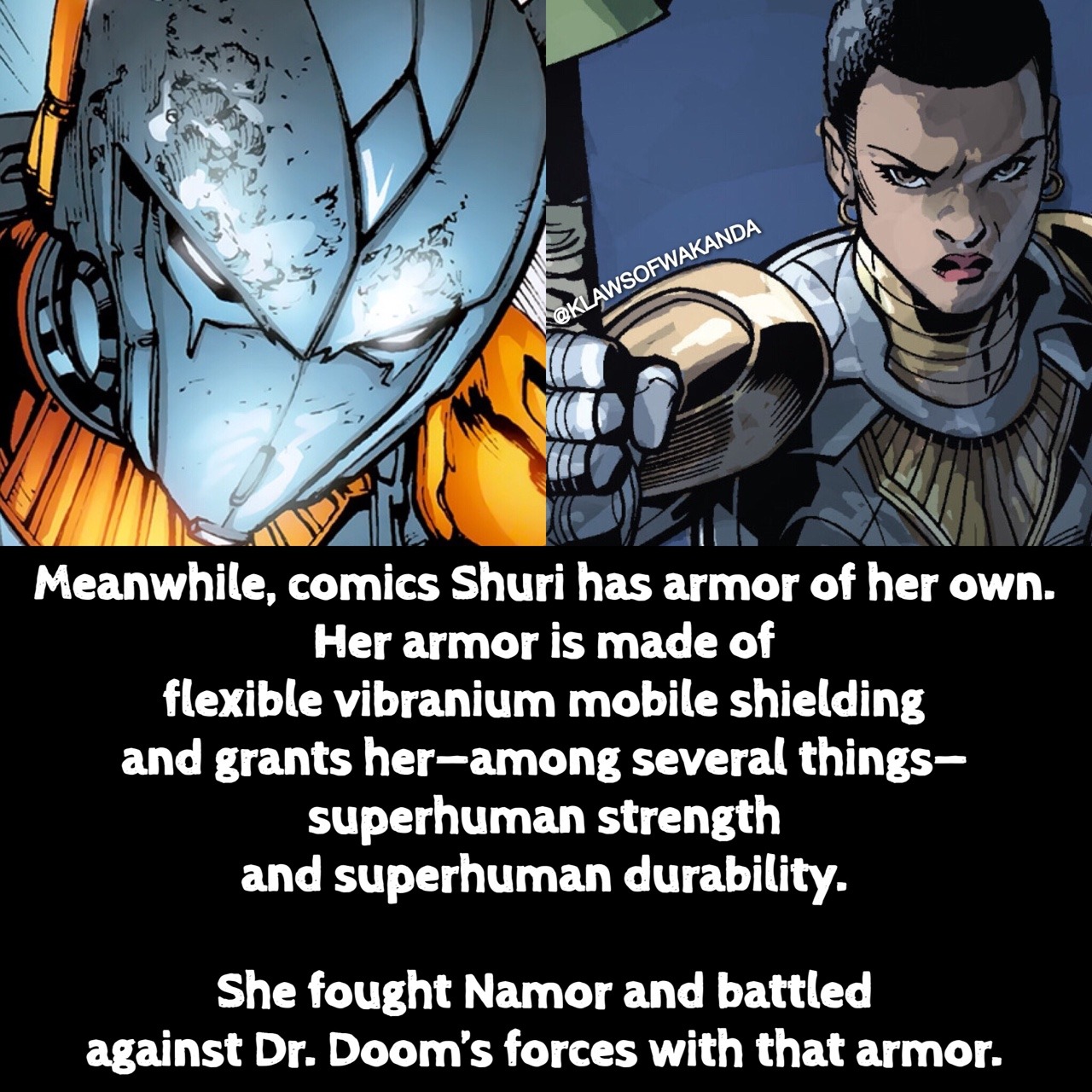 klawsofwakanda:  Shuri &amp; Riri Williams (Ironheart) Can Coexist in the MCUThere