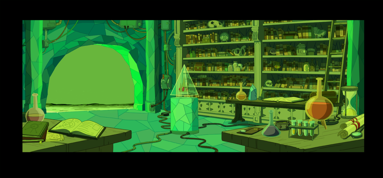 selected backgrounds from Evergreen art director - Nick Jennings BG designers - Derek