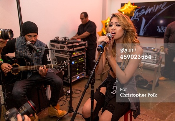 jasminev-news:  November 14th: Jasmine at her EP release party with Young &amp;