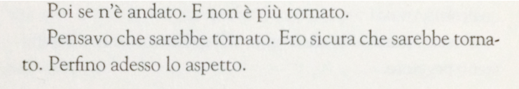 hounfottutobisognodiaiutoblr:  “Poi se n’è andato.E non è più tornato. Pensavo