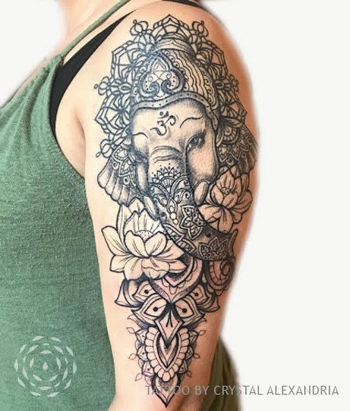 Tattoo uploaded by Flavio Di Sorbo • Lord Ganesha • Tattoodo