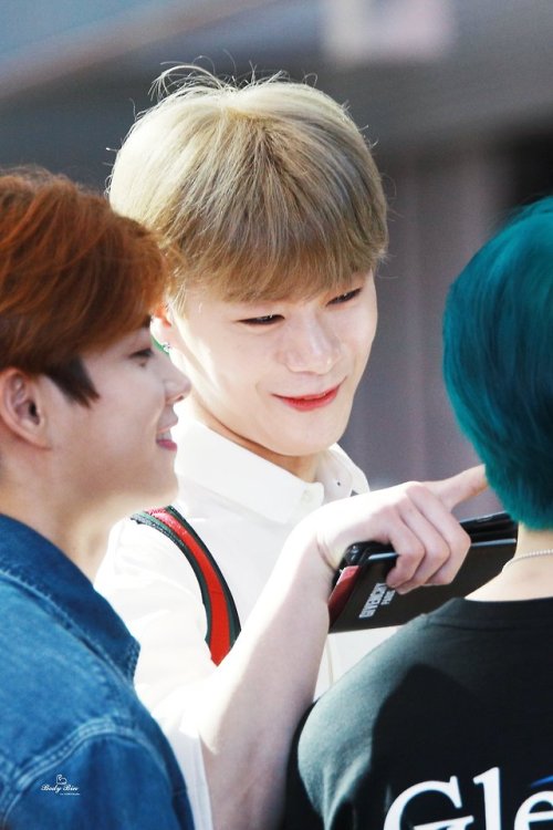 shinigamibutterfly:My favorite photo set from the reveal of blue/green Jinjin. They look so amused b