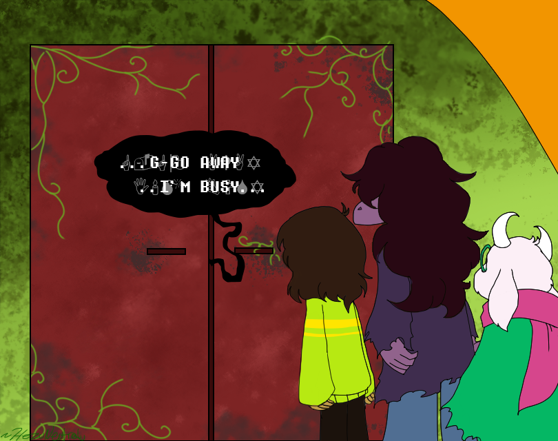 hezuart: *ME, POUNDING ON THE BUNKER DOORS, SOUTH OF HOMETOWN*:  “OPEN THESE DOORS