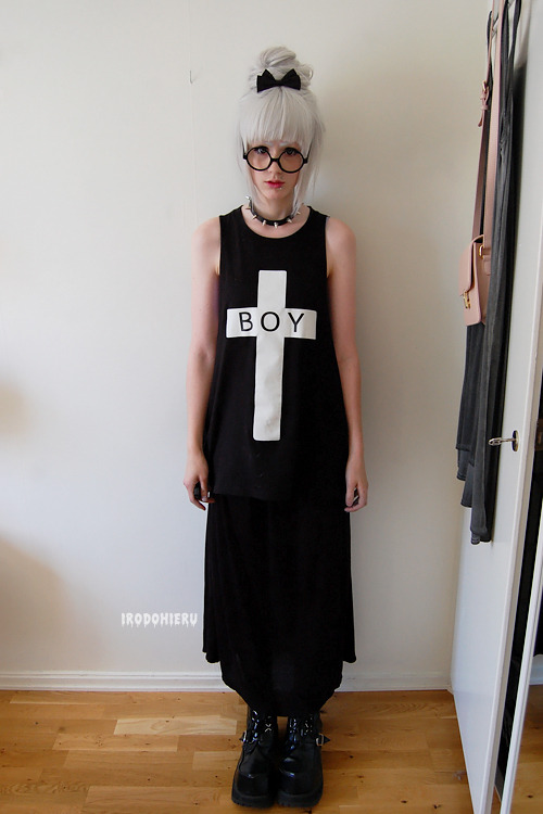 bombisbomb:  irodohieru:  Outfit from this weekend (sorry for neglecting you tumblr-chan