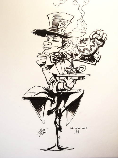 Day 15: Mad Hatter (Jervis Tetch)